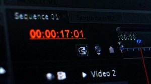 Timecode, digital, software, hour, minute, second, duration, close up.
