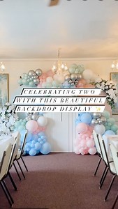 4.6K views · 3 comments | This baptism backdrop was the perfect way...