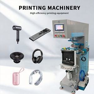 [Hot Item] Automatic Single Station Pad Printing Machine for Tubes Helmets Electronics Toys Badges