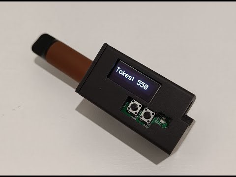 Toke Tally - Custom Disposable Vape Puff Counter Gadget!