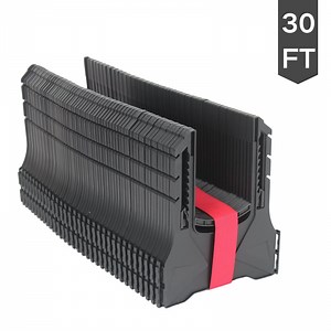 [Hot Item] 30FT Soporte para manguera de desagüe de RV, soporte de desagüe de RV con banda de goma segura y correa de transporte para remolques de viaje, casas rodantes y autocaravanas