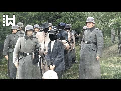 Execution of Nazis who Killed 1,700 Poles: Hard to Watch