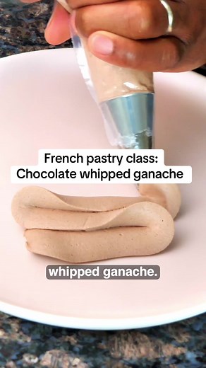 Chocolate Whipped Ganache Recipe (Stable, French Pastry)