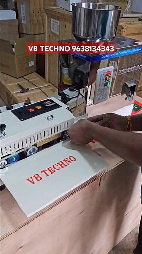 Semi Automatic Pouch Packing Machine