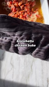 4K views · 18 reactions | This is one of Amy’s favorite recipes! You can make it with homemade bruschetta like I do or keep it simple with a store bought container. Either way it’s the perfect weeknight dinner! | Mad About Food | Facebook