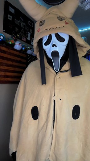 Halloween Mimikyu Cosplay #ghostface #mimikyu #pokemon #scream | Benkai