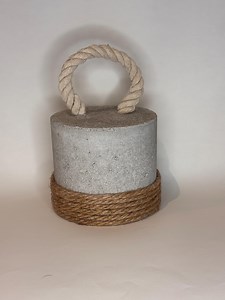 Butée de porte en ciment. Grande butée de porte. Décoration pour la maison et le jardin. Style rustique. - Etsy France