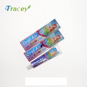 [Hot Item] Oral-Air Brand Children Kids Baby Toothpaste Fruit Bubblegum Gel Flavour Toothpaste Dentifrice Factory