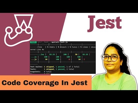 Jest - 14 - Code Coverage In Jest || Code Coverage Complete Tutorial