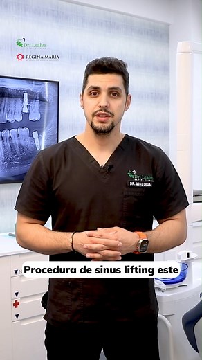 3.4K views · 58 reactions | Ce înseamnă sinus lifting? #cliniciledentaredrleahu #implanturidentare #sinuslifting | Regina Maria Dental Clinics | Facebook