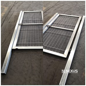 [Hot Item] Metal Frame Guardrail for Construction Project Safety Fence