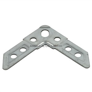 [Hot Item] OEM 2mm Thickness Tdc Tdf Duct Corner for HVAC Ventilation Duct Accessories Flange Corner