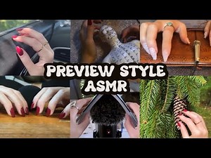 ASMR Preview Style Quick Cut Compilation! No Talking
