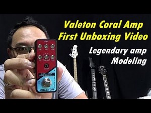 First Unboxing video Valeton Coral Amp