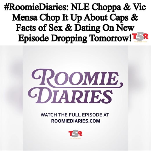 37K views · 186 reactions | #RoomieDiaries: Issa new episode alert! NLE Choppa and Vic Mensa are keeping it 100 about dating, sex, and everything in between on the new episode of #RoomieDiaries. Catch the full episode tomorrow at RoomieDiaries.com and then head over to Healthysexuals.com to learn more about protecting your sexual health. | The Shade Room | Facebook