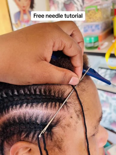 Learn Needle Stitch Cornrows: Step-by-Step Tutorial