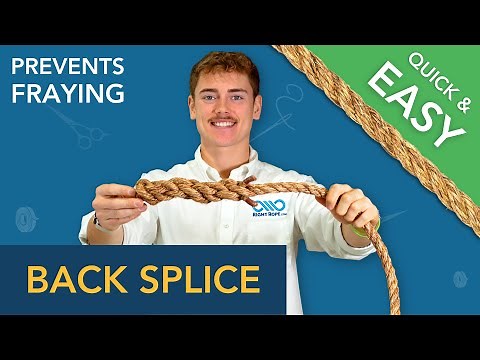 Back Splice | 3 Strand Rope