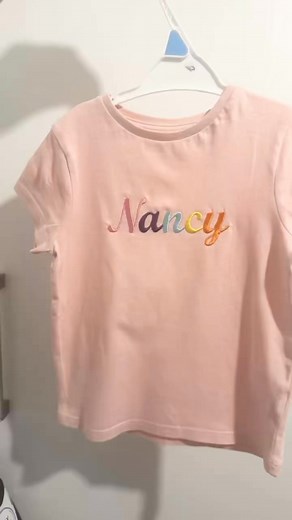 Soooo pleased with how this turned out! 😍😍 How gorgeous are these colours 👏🏼 **Customer supplied T-shirt** Can get children’s T-shirts in a range of colours and sizes 🙌🏻 Give me a message if you would like to order ❣️ | The Embroidery Room