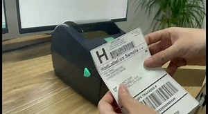 HotLabel 1000 4X6 Direct Thermal Shipping Labels for Packages, Thermal Fanfold 4x6 Labels - Clear Shipping Address Labels, Strong Adhesive Shipping Labels, Perforated Stickers Labels for Printer White