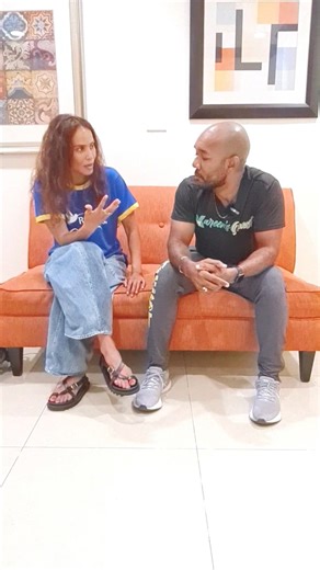 Got a chance to speaker with Hollywood actress Lesley ann Brandt who played one of my favorite characters on Spartacus. This is her first time in Jamaica and she is loving the experience. She also revealed that she named her son off our capital, Kingston. She is here supporting the @rujohnnation charity, which host interactive workshops to develop useful skill sets in Jamaican teens. #jamaica | Kareem's Quest