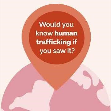 Signs of human trafficking