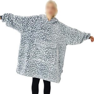 [Hot Item] Wearable Oversized Sherpa Blanket Super Warm Cozy Hoodie Oodies for Women