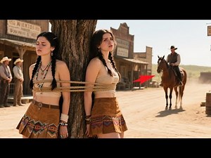 They Tied the Apache Twins to Tree for Stealing Bread Quiet Rancher Cut Them Loose and Took Them In