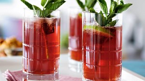 Crème de cassis-drink