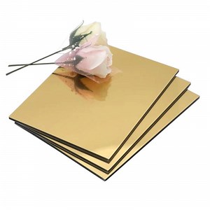 [Hot Item] Exterior Interior Wall Cladding 3mm 4mm Mirror Aluminum Composite Panels