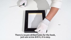 12x18 Canvas Floater Frame, Floater Frame for 0.6"-0.9" Deep Canvas Painting, Floating Frames for Oil Paintings, Painting Frames Kit(12"x18", Nut Brown)