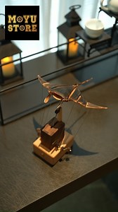 9.1K views · 62 reactions | Hand-Carved Wooden Manta Ray Automata...