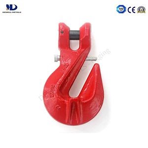 [Hot Item] Drop Forged Alloy Adjust Chain Lenght Clevis Grab Hook with Safety Pin