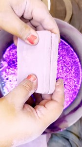 Thick Glittery Gym Chalk Paste With Slabs Water Crumble Asmr Video #watercrumbling #reelsfbシ #gymchalkcrushing #chalkasmr #asmrsatisfying #asmrtingle #gymchalk #asmrcommunity #asmrvideo #asmrsounds | Asmr_satisfyby_Paro