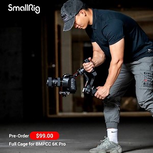 ✌️SmallRig Full Cage for BMPCC 6K PRO supports SSD mount, HDMI&USB-C cable clamp, and focus motor rod mount.👉 http://bit.ly/396EeFo | SmallRig
