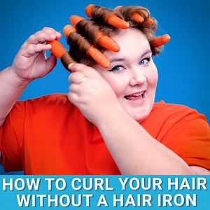 Get flawless curls with toilet paper and pasta. | Fabiosa Hearty