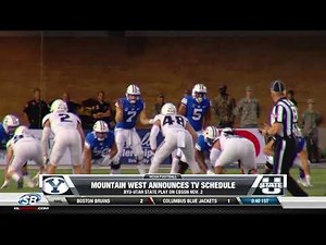 Mountain West Conference announced 2019 TV football schedule