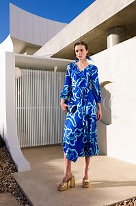 ETHEREAL WRAP DRESS | Mesmerise in the exclusive SACHA DRAKE Azure Blue Floral Print with a wrap style that guarantees a perfect fit, accentuating your beauty and ensuring you're the star of the show at your next special occasion. 💙 Available Online In-store or with your nearest stockist xx #sachadrake #australiandesigner #floralprint #exclusiveprint #luxurydesigner #bebold #springfashion #spring23 #wrapdress | Sacha Drake