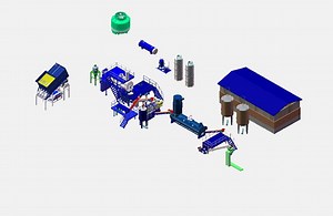 [Hot Item] Slaughter Waste Rendering Plant-Cooker Animal Feed and Machinery Plants