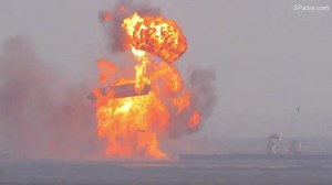 SpaceX Starship SN10 rocket explodes after completing test