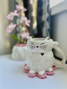 Extra Easy Crochet Flower Coaster Pattern PDF – Beginner Friendly Digital Download – Small Crochet Project for Decor, Coasters, Appliqué - Etsy UK