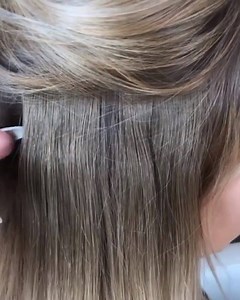 3.3K views · 17 reactions | Invisi®️Tape extensions in rooted shade...
