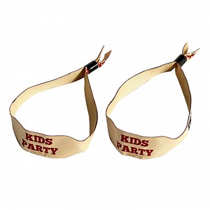 [Hot Item] Reusable Use Fashion Fabric RFID Double Woven Wristband for Payment