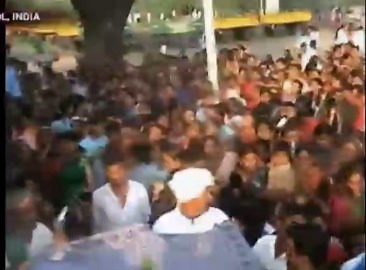 Baby tossing day in India