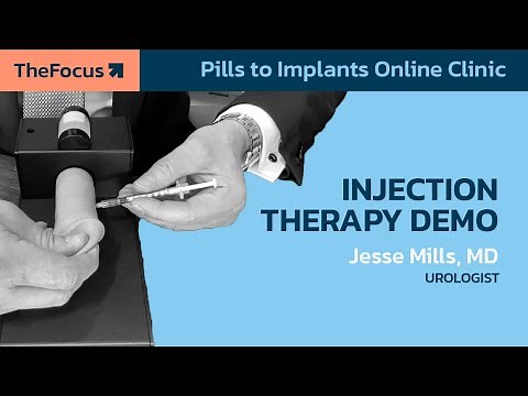 Injection Therapy for Erectile Dysfunction explained by a Urologist