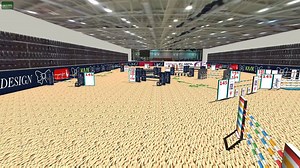 Course Designer Roberto Mure - GRAN PRIX - FIERA DI ROMA CSI* CSI** FIXDESIGN 2016 Class 18 – Gran Prix – Height 145 - 21/02/2016 Video with “Standards Jumps” | Visual Jump 3D