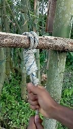 Rope anklet in bushcraft method #Bushcraft #skils #outdors #camping #Survival #survivalBovura | Survival Bogura