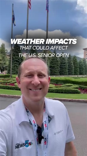 Meteorologist Alan Rose Weather is on scene, bringing you the latest about what we could see at the U.S. Senior Open this weekend. #cowx #USSeniorOpen #thebroadmoor | KOAA 5