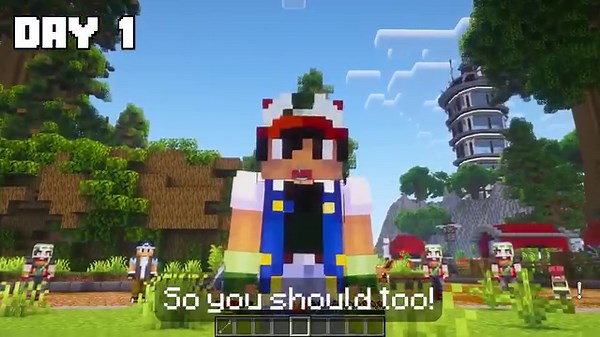 1K views · 39 reactions | I Survived 100 Days as an ELEMENTAL POKEMON in HARDCORE Minecraft | Wealthy cook | Facebook