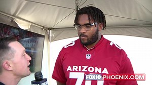 Paris Johnson Jr. can't wait to reunite with his former Buckeye teammate Marvin Harrison Jr. in the desert | Robby Baker Sports | Facebook