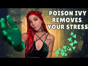 ASMR Poison Ivy Roleplay | Soft Spoken Body Scan and Trippy Visuals